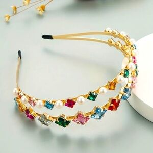 Baroque Style Layered Headband